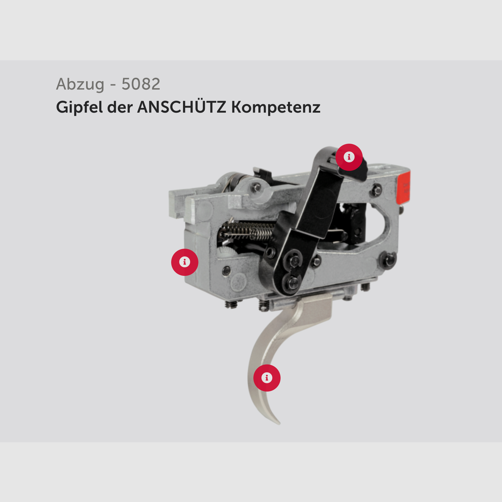 J.G. Anschütz 1782 D G-15x1 Lochschaft Kaliber .243 Win. 580 mm Repetierbüchse, Bild 6 von 7