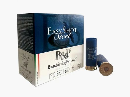 Baschieri & Pellagri	 B&P 12/70 Easy Shot Steel 2,5 mm, 24g