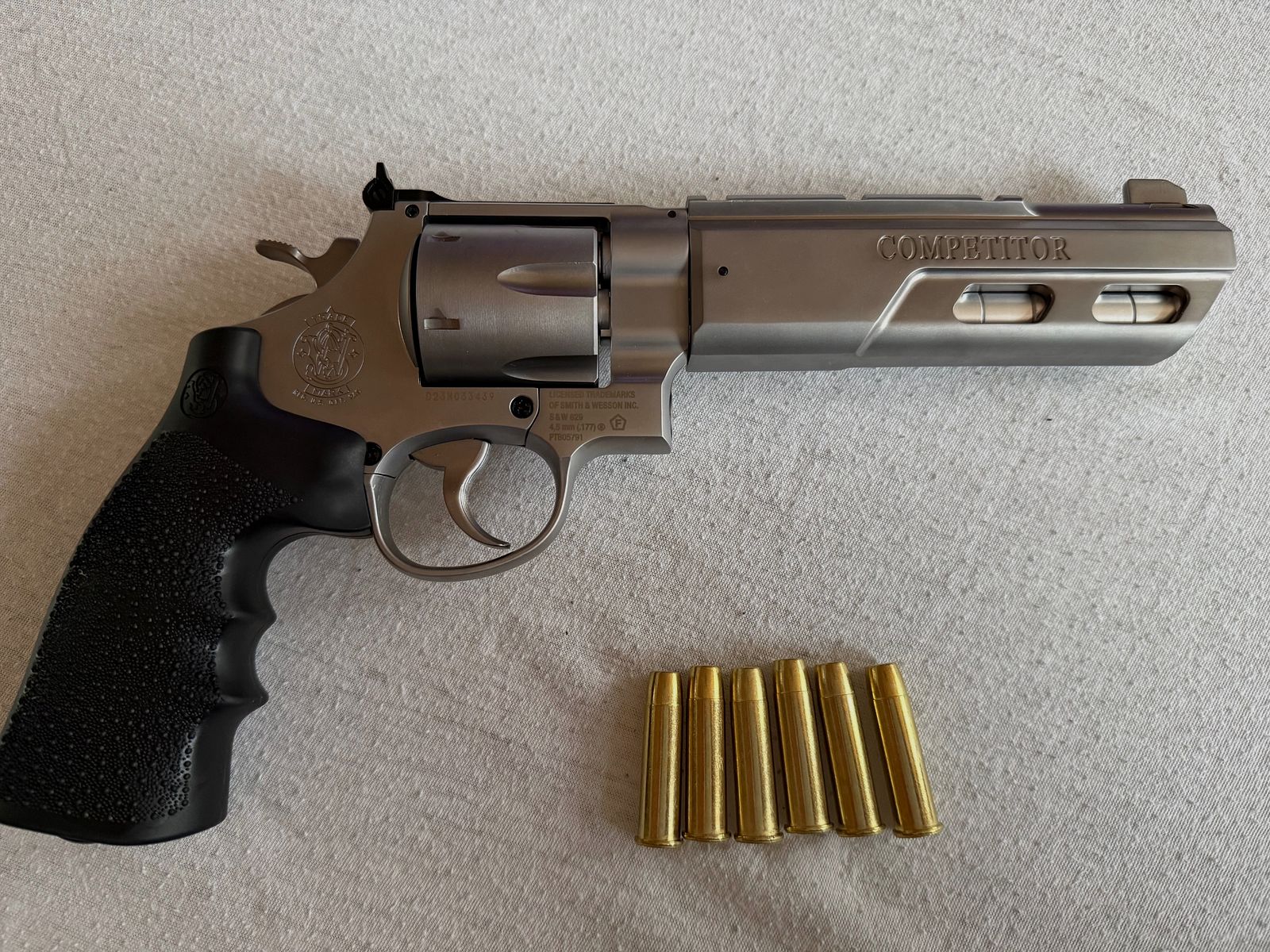 Smith&Wessen 629 Competitor 4,5mm BB im Komplettset