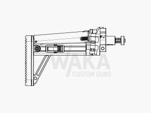 B&T APC9/40/45 Folding Sliding Stock PRO FIX