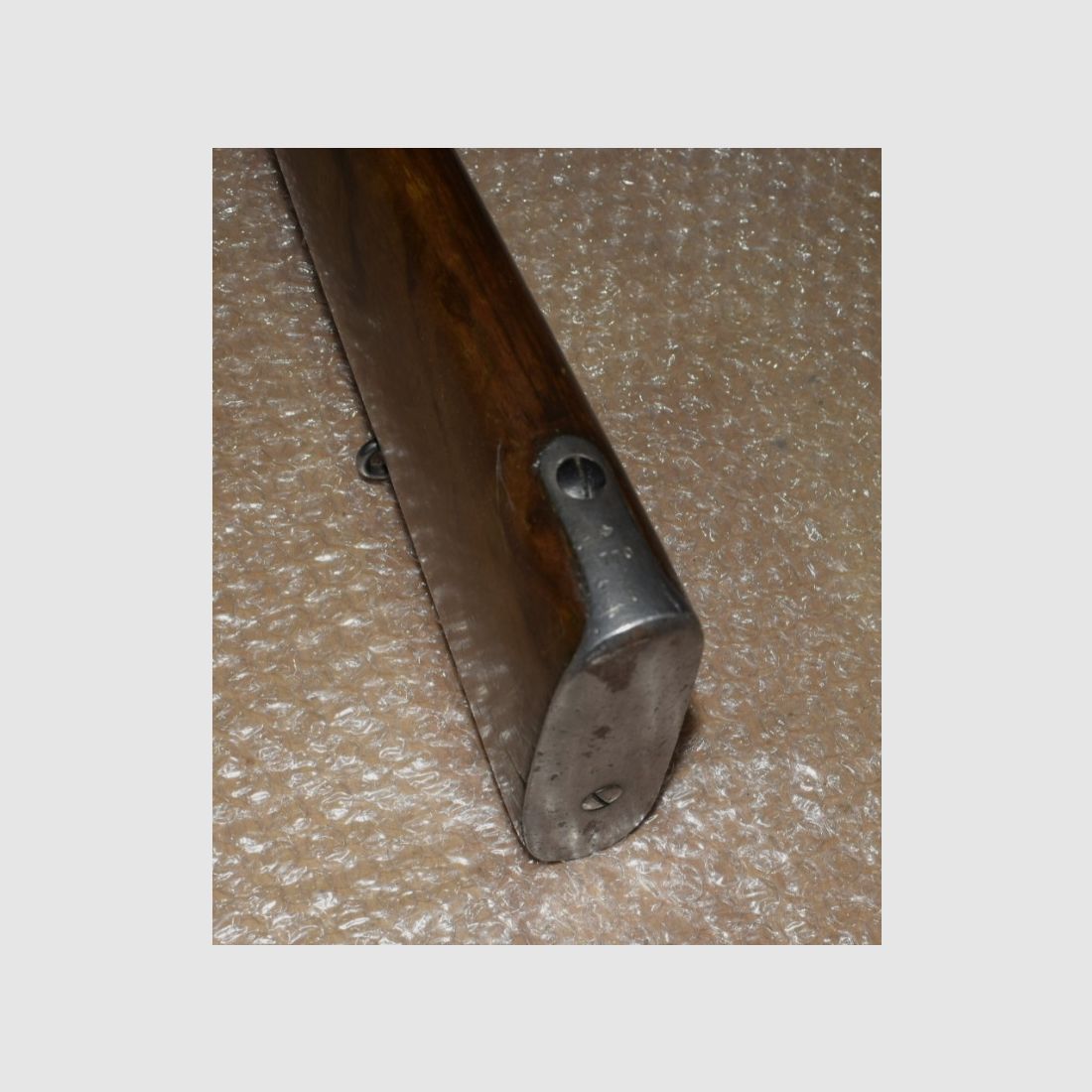 Calcio fucile, calcio fucile, accessori con corona stampata