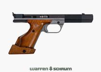 Hämmerli Mod. 230 .22Short, verstelbare wedstrijdgreep, verstelbare sportvizier, looplengte: 6 inch