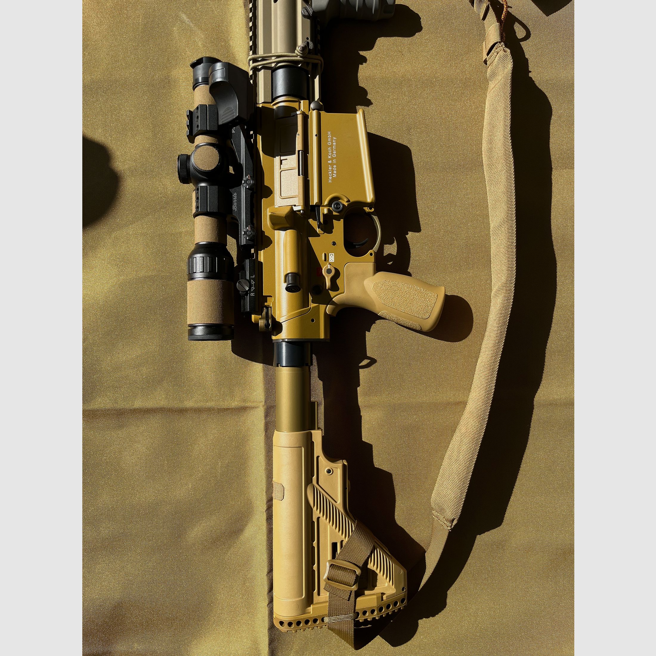 Heckler und Koch MR308, Optik-Setup