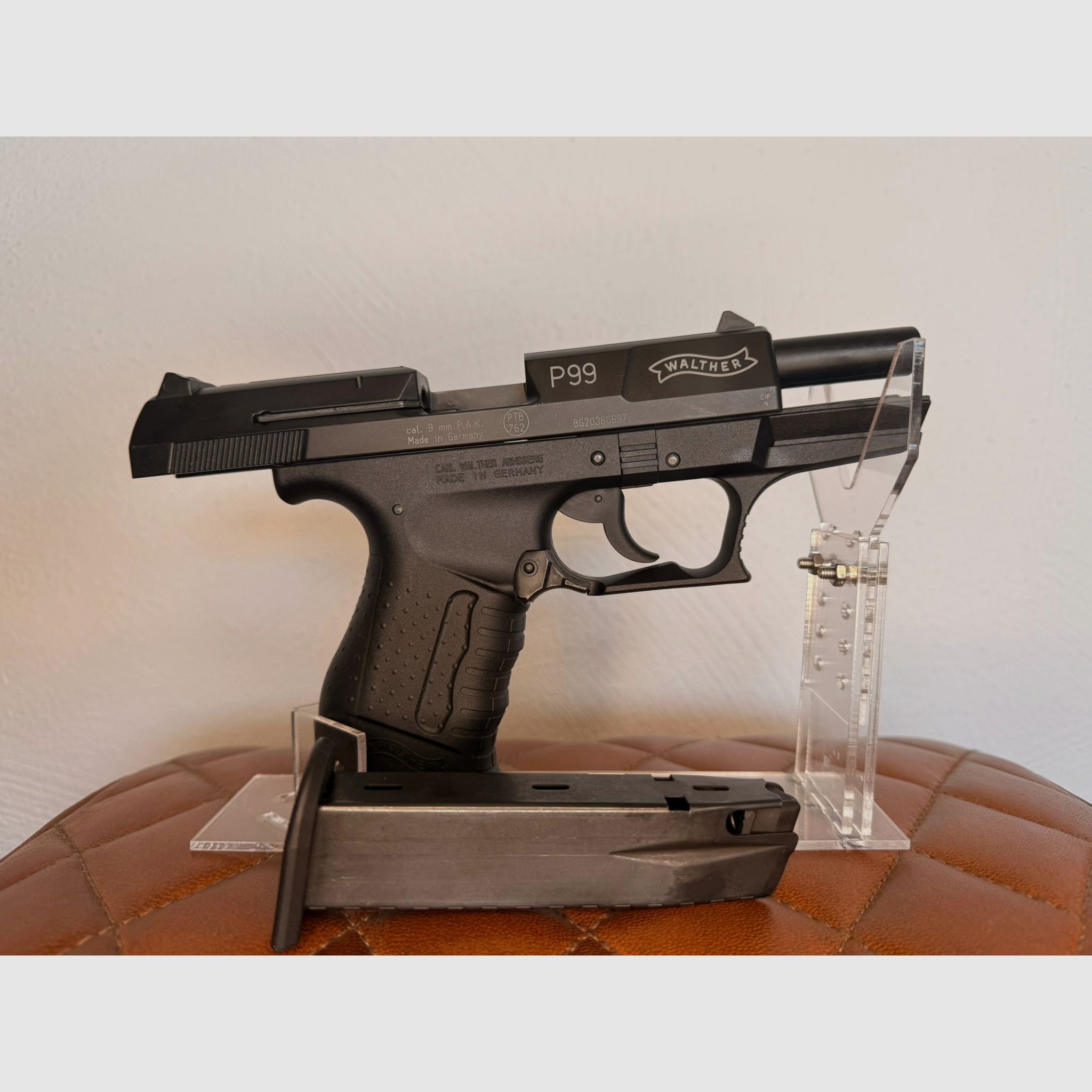 Walther P99 neuwertig, mit Koffer und Zubehör
