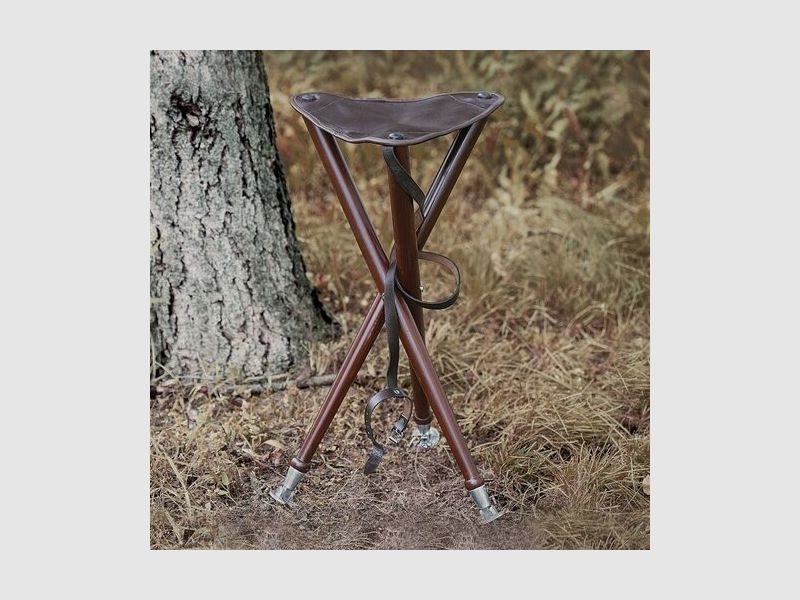 Parforce Dreibein-Ansitzstuhl mit Metallspitzen