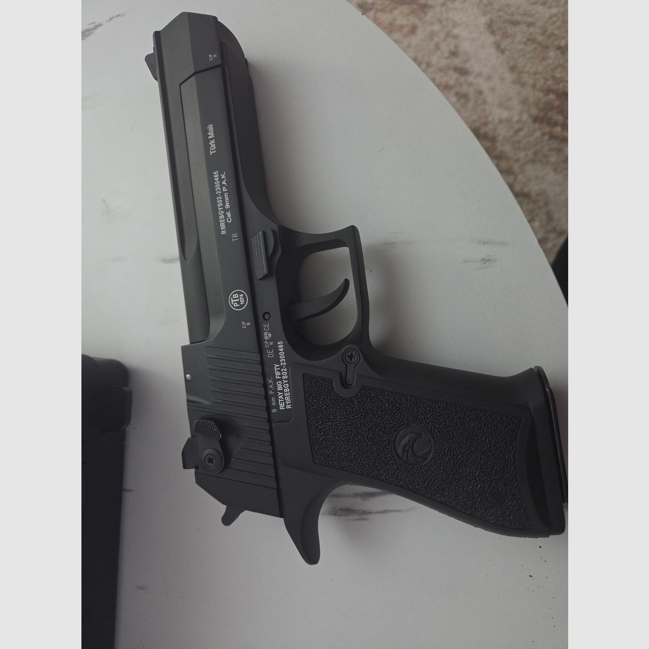 Big Fifty xl 9mm PAK blank firing