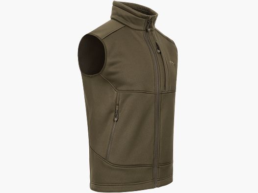 Blaser Herren Karlo - Fleece Weste - Braun