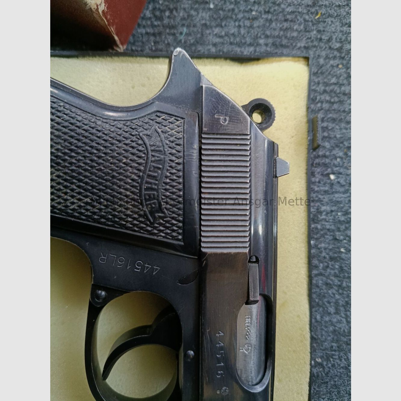 Walther PP "L66A1" of the British Army PP / L66A1