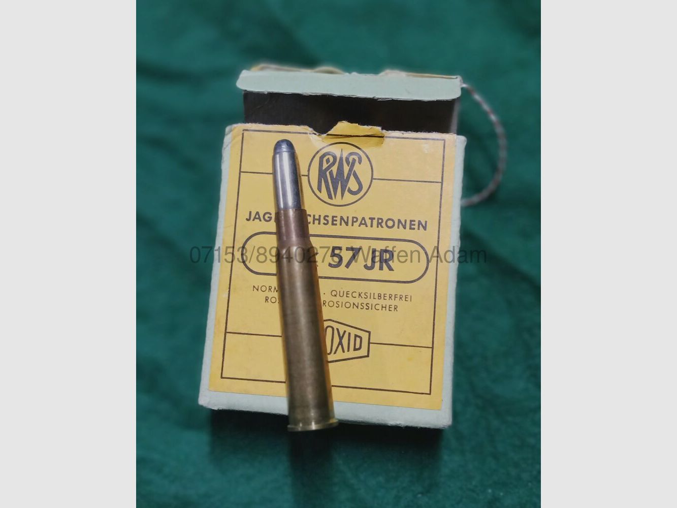 RWS Sinoxid Jagdbüchsenmunition TM-RK