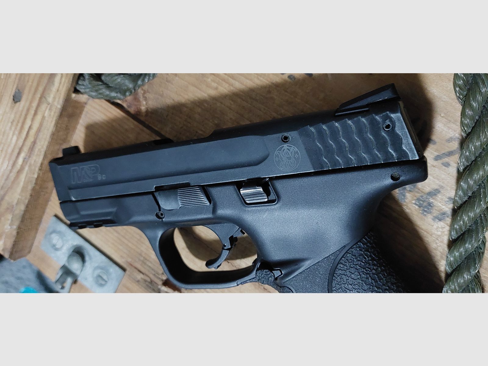 Smith&Wesson M&P9c 9 mm P.A.K (PTB 984) MP 9 MP9 MP9c Schreckschuss keine Walther Glock HW94 Colt