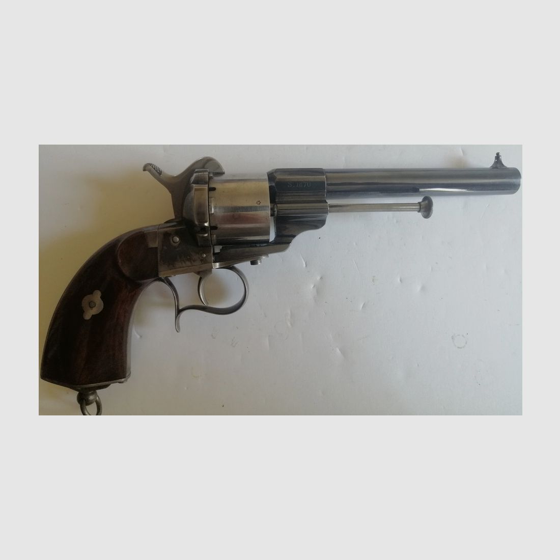 Wunderschöner Revolver Lefaucheux 1854 – Escoffier – Saint Étienne Monomatricule, Bild 1 von 41