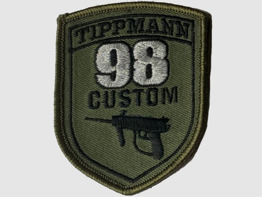 Patch in velcro ricamato per paintball / airsoft (Tippmann 98 Custom)