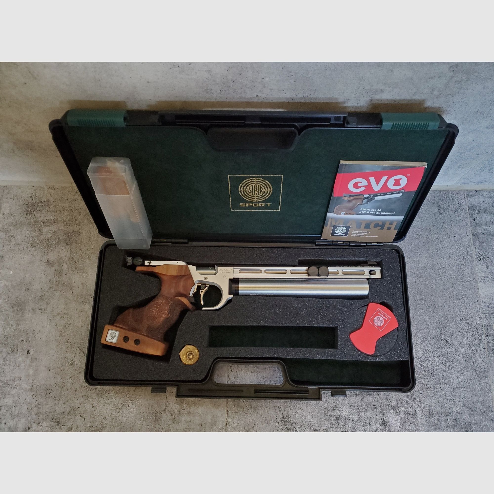 Match Luftpistole Steyr EVO 10 – BJ-06.2022 - NEUWERTIG