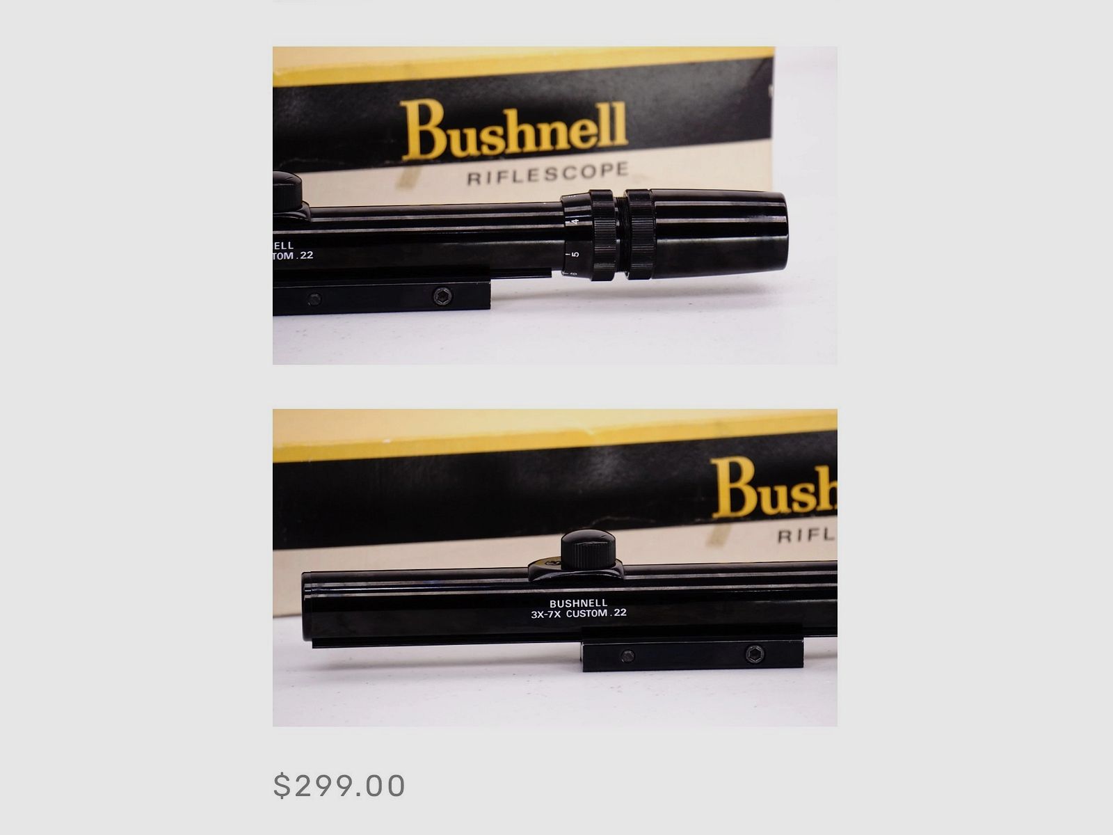 BUSHNELL 3x-7X CUSTOM.22 scope