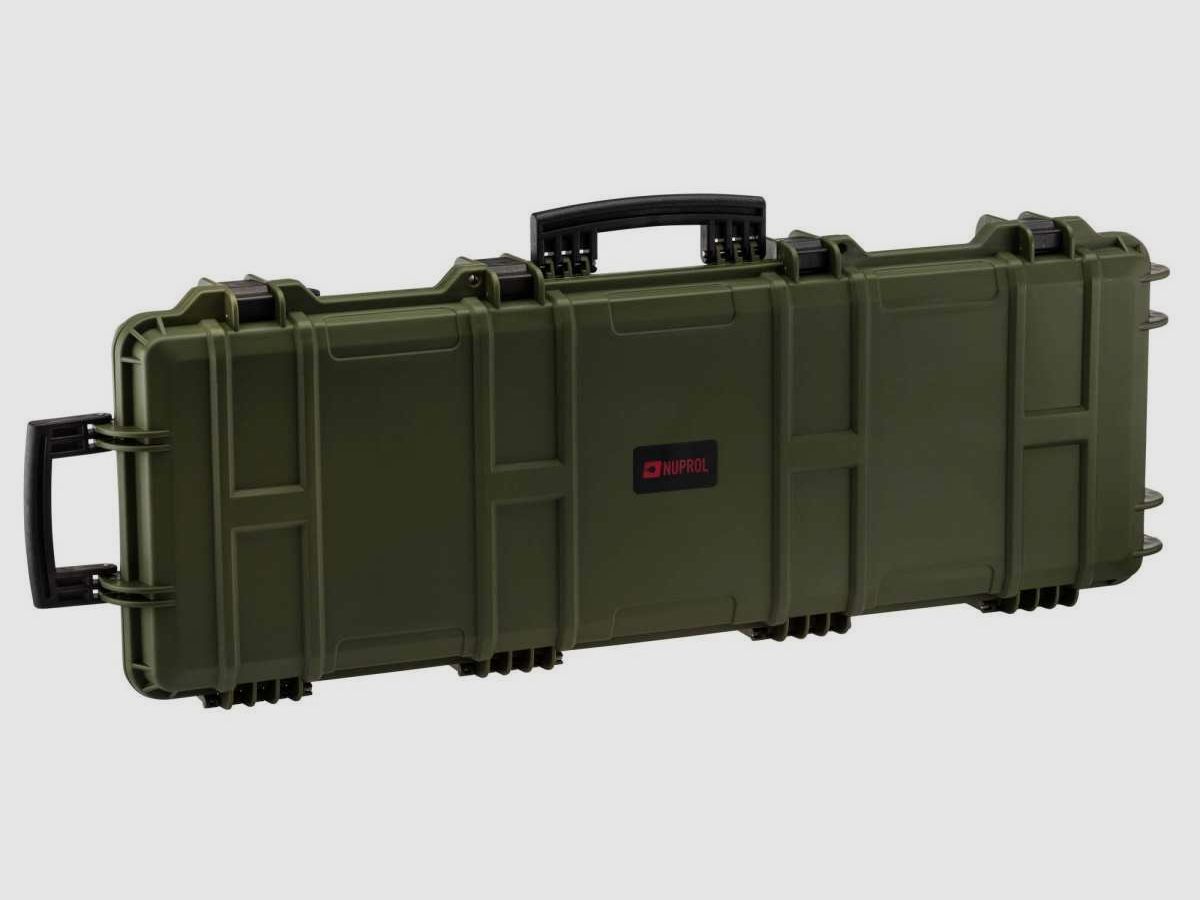 Nuprol Waffenkoffer wasserdicht 98cm mit vorgefertigtem Schaum - Waffenkoffer für Langwaffen mit vorgefertigtem Schaum, Bild 1 von 8