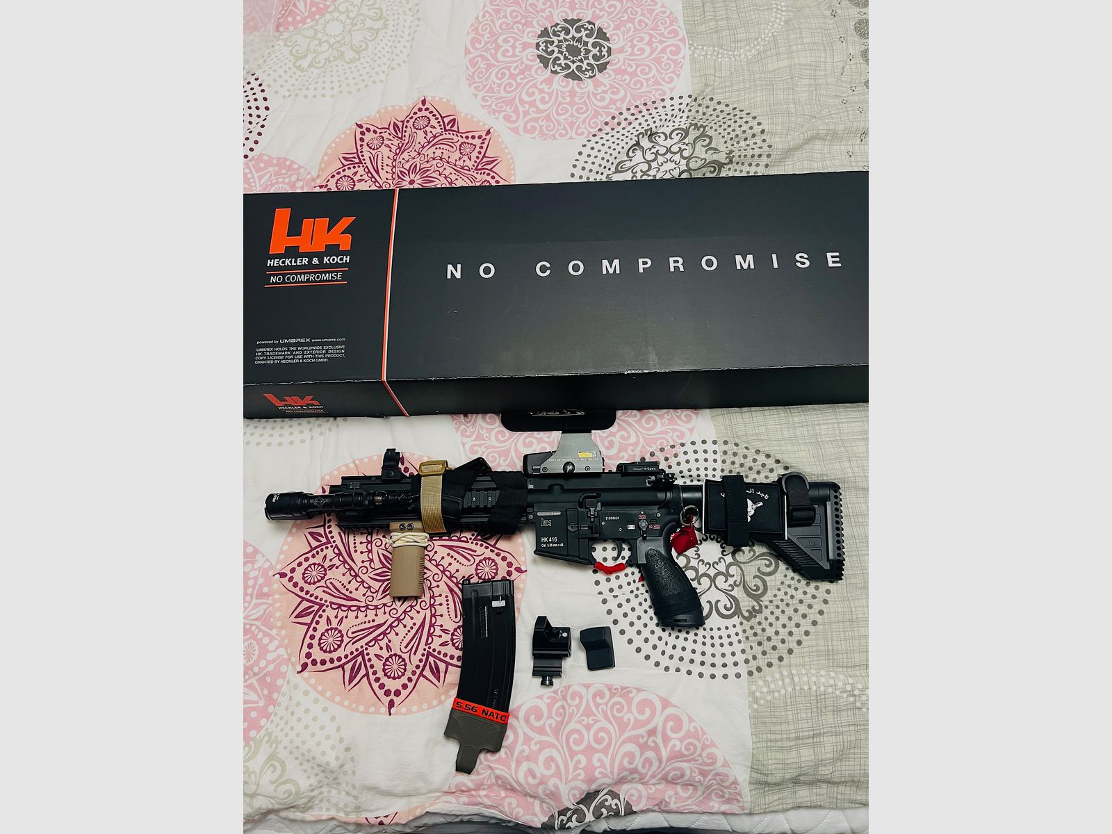 Airsoft rifle Heckler & Koch HK416 A5 GBB from 18