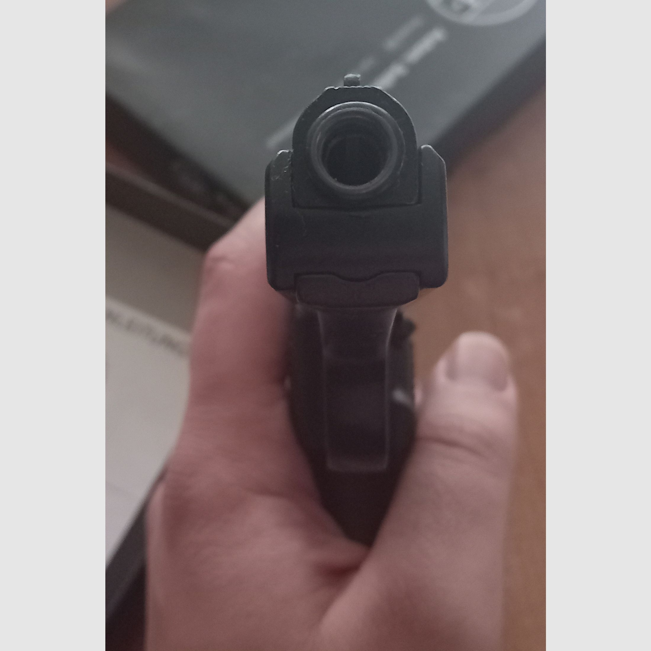 Seltene Rhöner SM 80 im Kal. 8 mm Knall/ PTB 267 mit Verpackung!