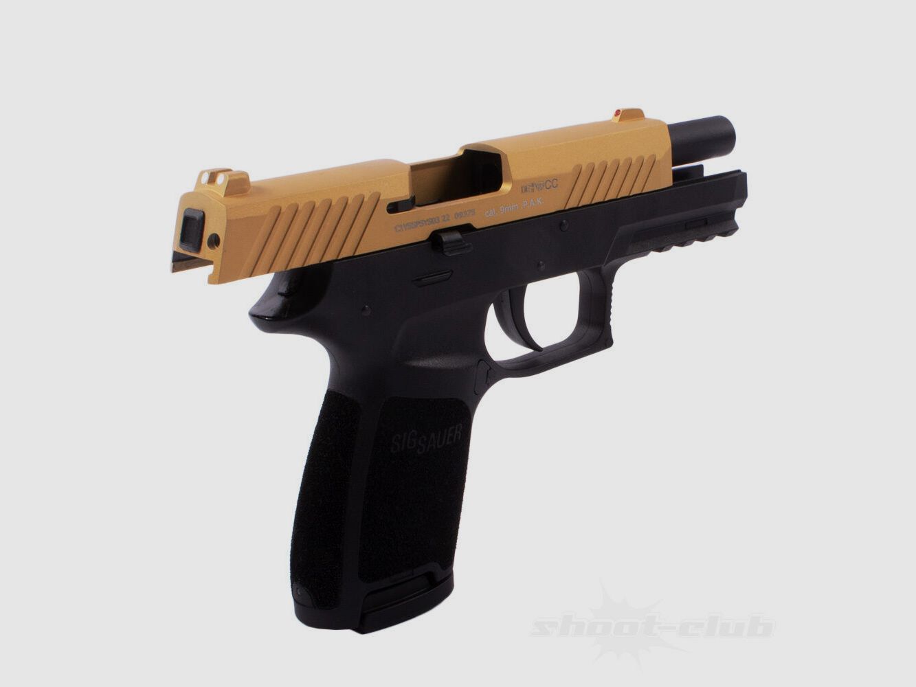 Sig Sauer	 P320 GOLD Schreckschussp. 9 mm P.A.K.