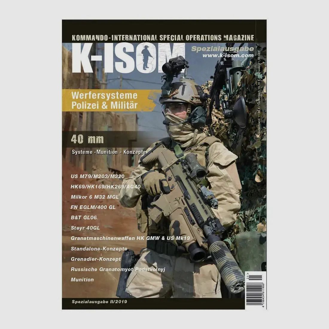 K-ISOM K-ISOM Commando Tijdschrift Speciale Editie 2/2019