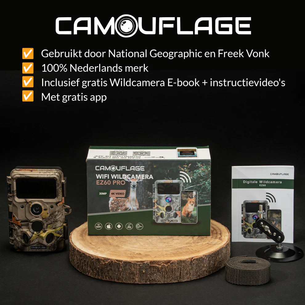 Camouflage-Wildkamera mit WLAN EZ60 PRO, Bild 3 von 3