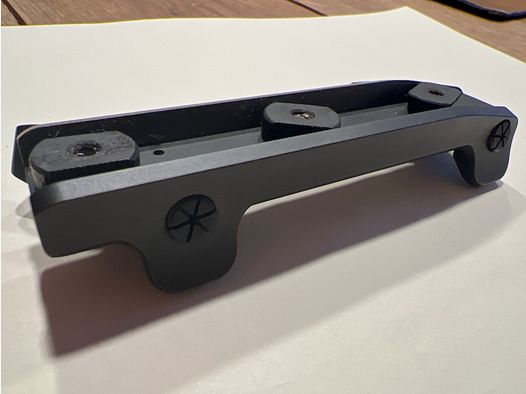 Blasen Sattelmontage ZM-Schiene