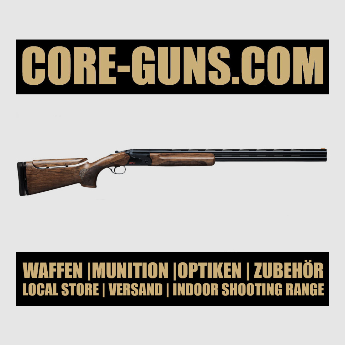 Huglu HT-14 Bockflinte 76cm Kaliber 12/76 - UVP: 1849€ sofort Verfügbar