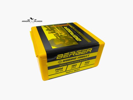 BERGER 7MM GR180 HYBRID TARGET