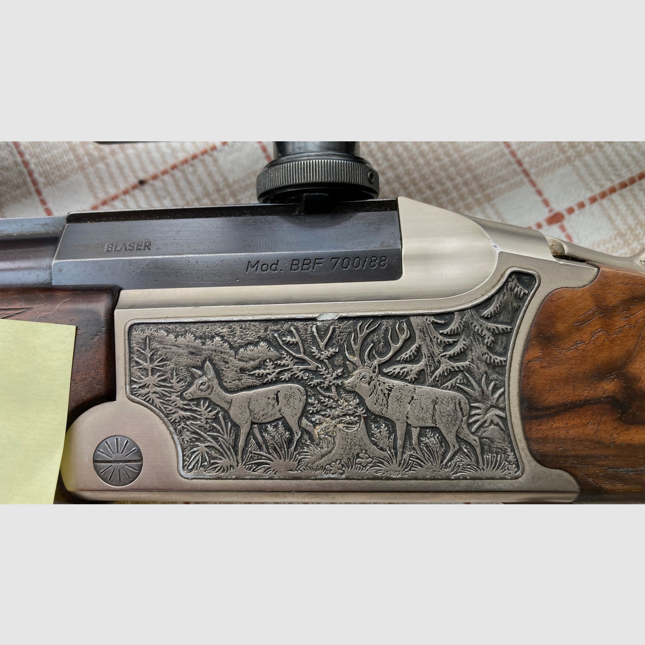 Blaser ES700/88 Bockbüchse mit Einstecklauf