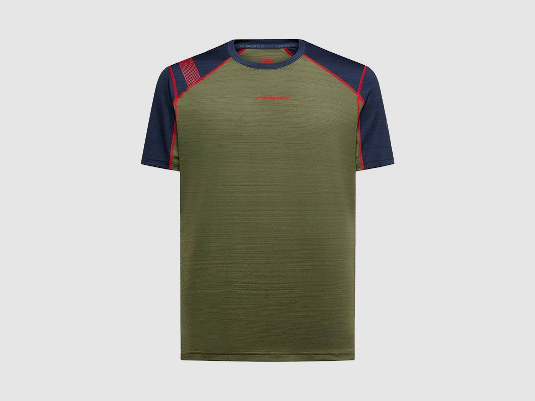 T-SHIRT – LA SPORTIVA – SUNFIRE M Cypress/Night Sky, afbeelding 1 van 4