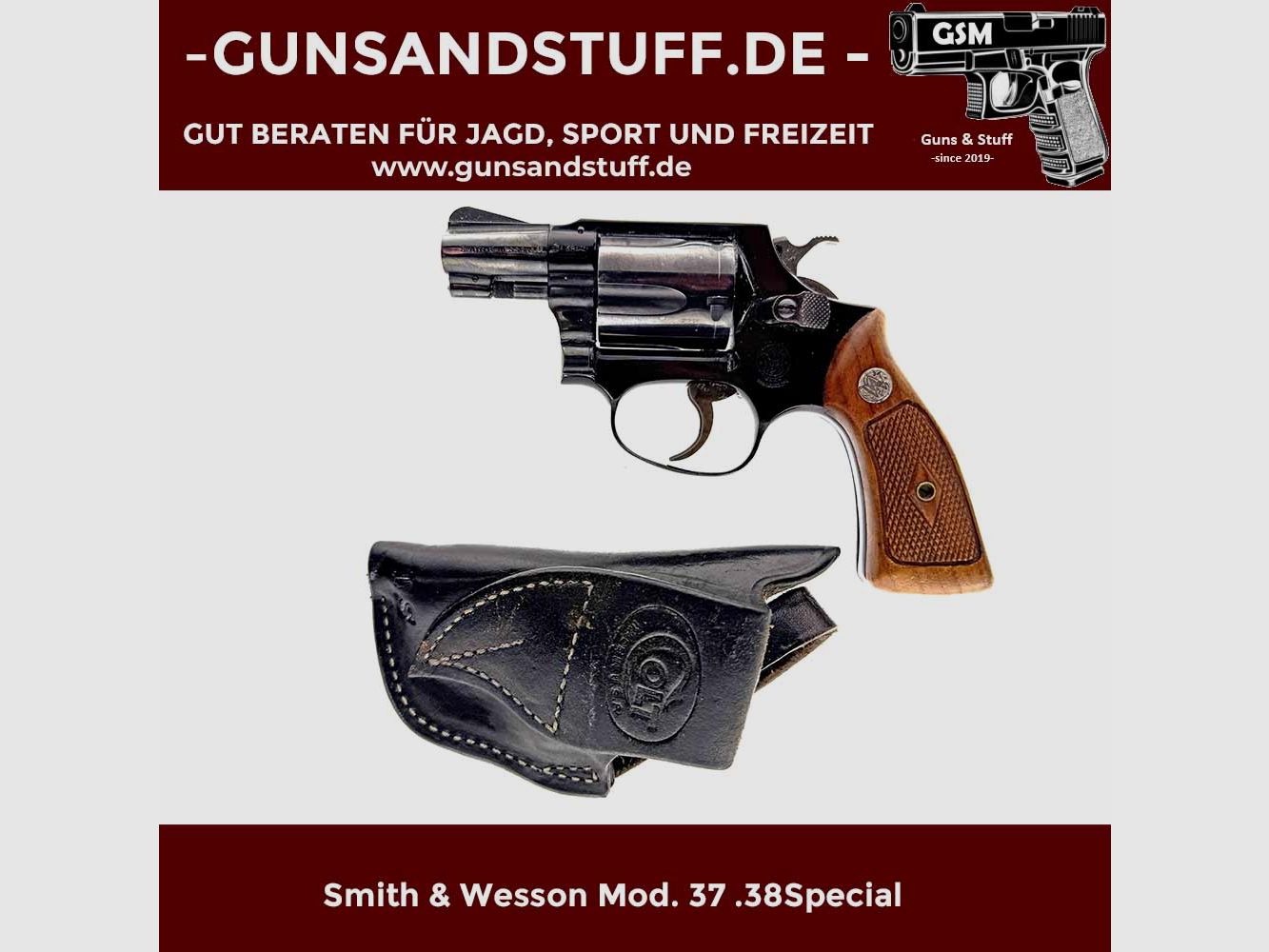 SMITH & WESSON Mod. 37 .38Special, image 1 sur 3