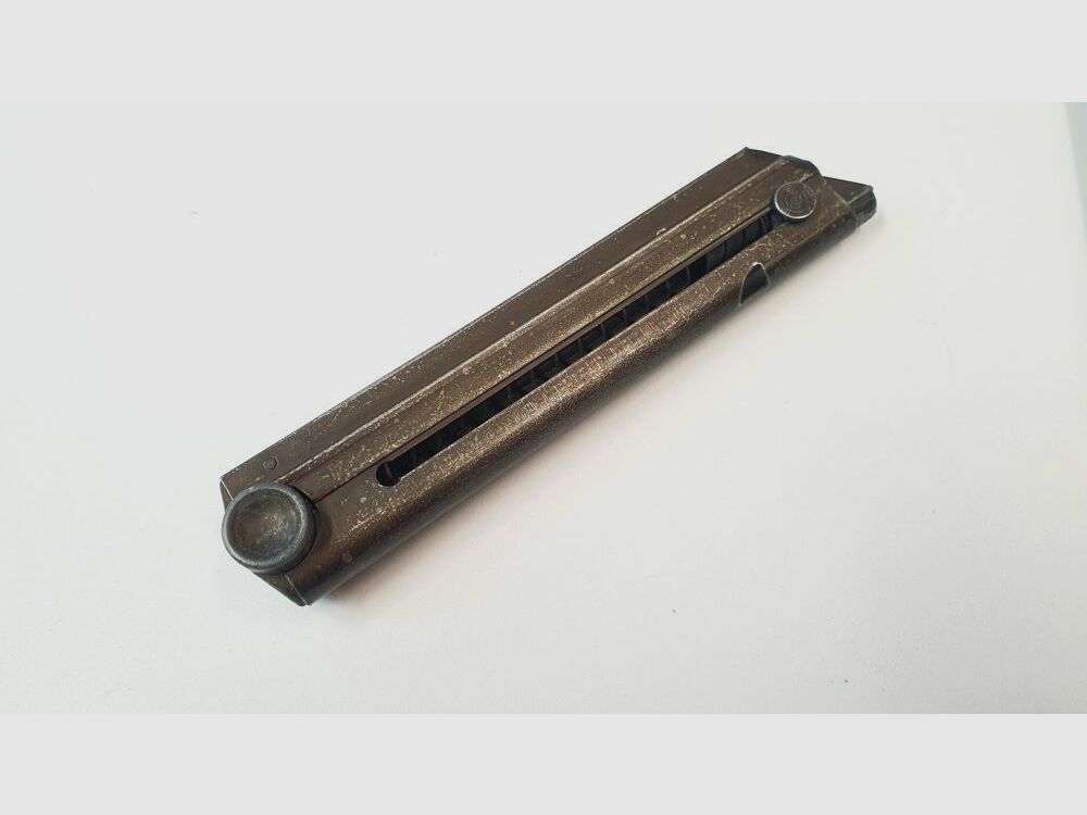 Unbekannt Japanisches Magazin für P08 Modellwaffe, 9mm, 8 Schuss