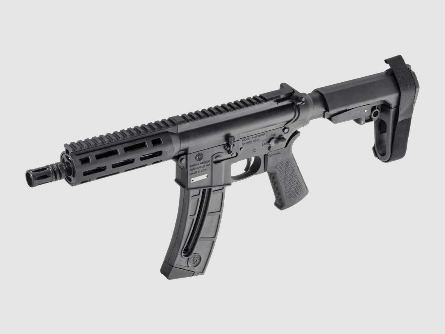 Selbstladebüchse S&W M&P 15-22 Sport 8" Black Kal. .22LR, Bild 4 von 4