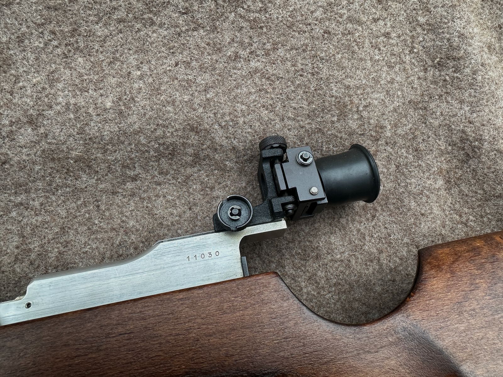 Haenel MLG 550 mit originalem Zubehör extrem selten