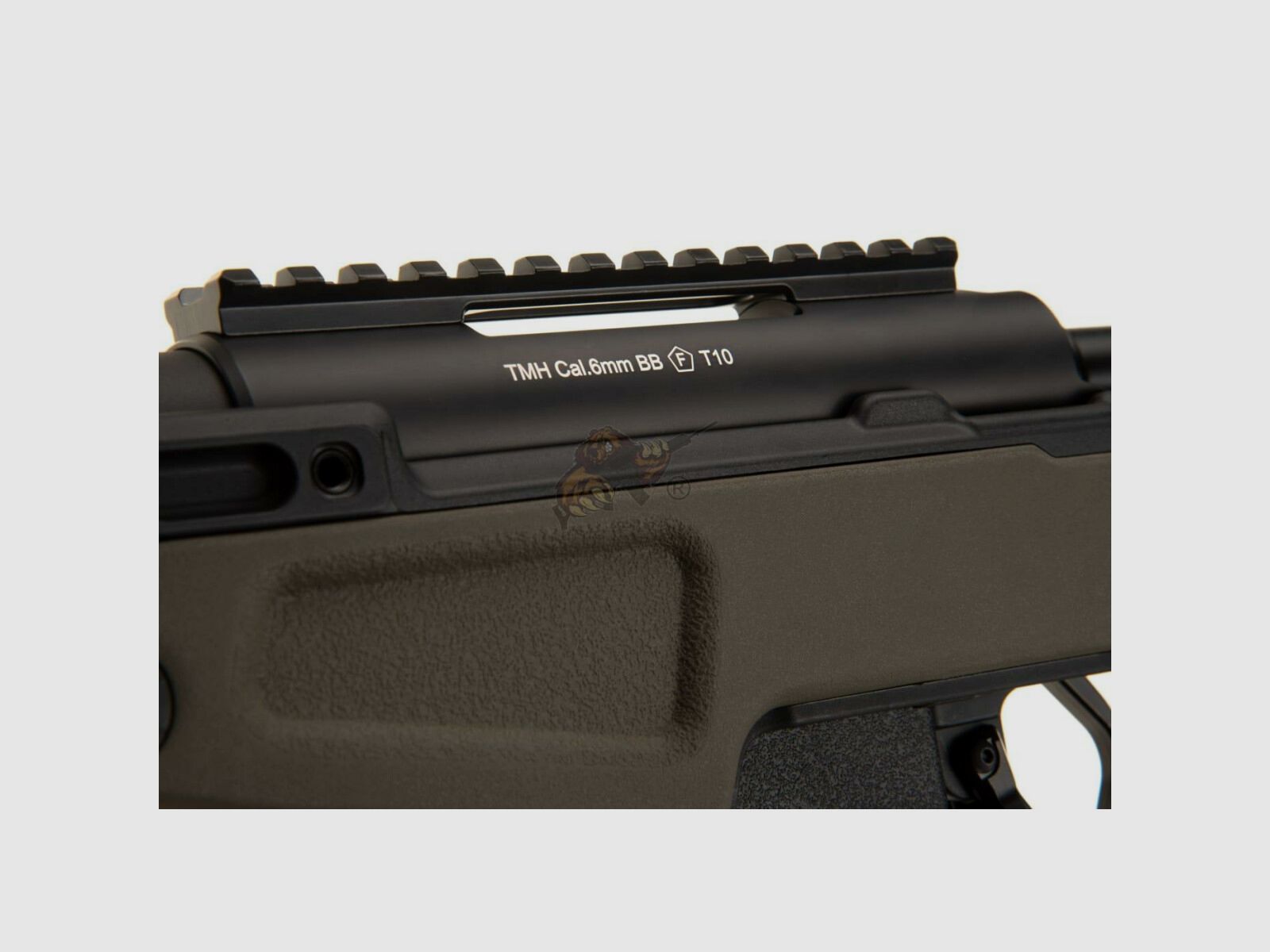 Rifle de francotirador de cerrojo corto AAC T10 Oliva -F-