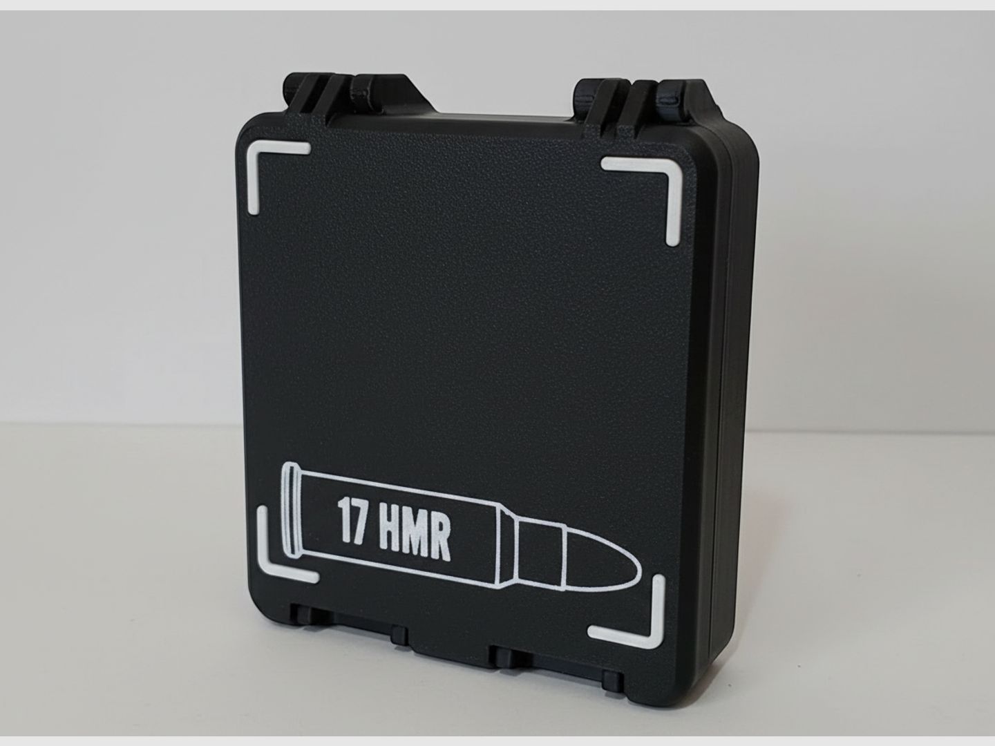 Filamelt Munitionsbox / 17 HMR / 'Klapp- / Rastdeckel' / Patronenbox, Ammo Box