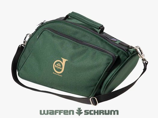 Meister Dotzauer Plesshorn-Tasche grün / gefüttert