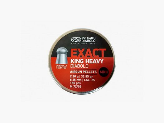 Diabolos Cometa Exact Jumbo King Heavy MK II Kal. 6,35mm