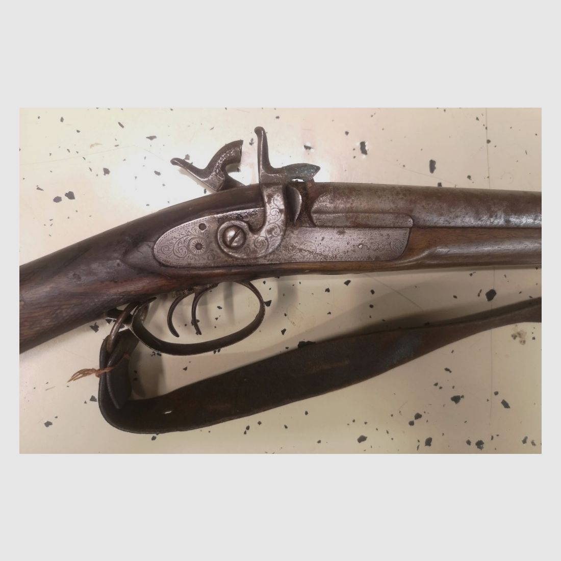 Front-loading double-barrel shotgun F. Barnes WBK required