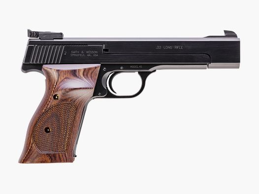Smith & Wesson Pistol 41 5.5′ .22Lr. Brunita