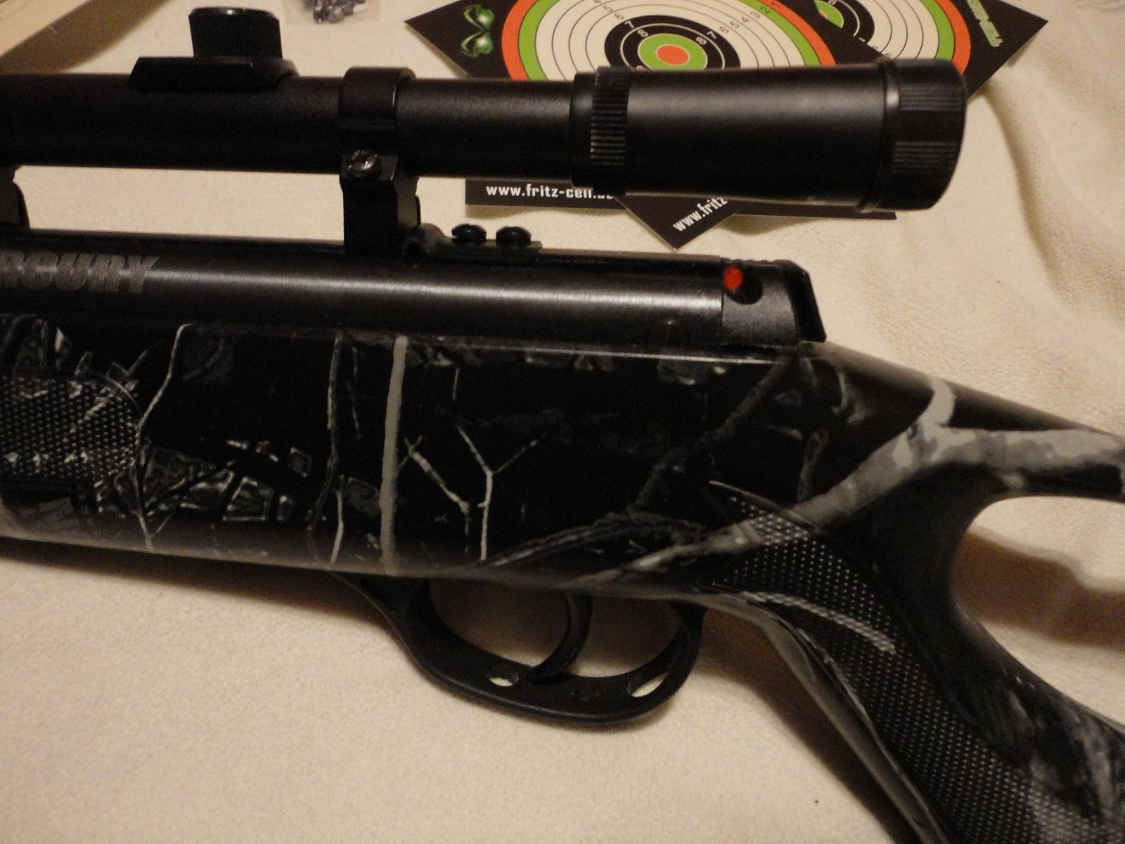 Mercury Powietrze Chili Kamuflaż Kal.177/4,5mm F-Znak + Akcesoria