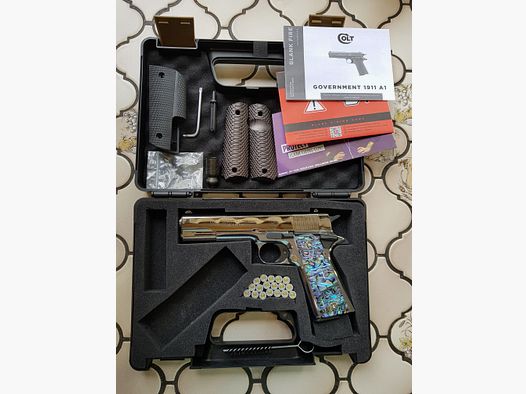 Display piece for sale: Colt 1911 in chrome