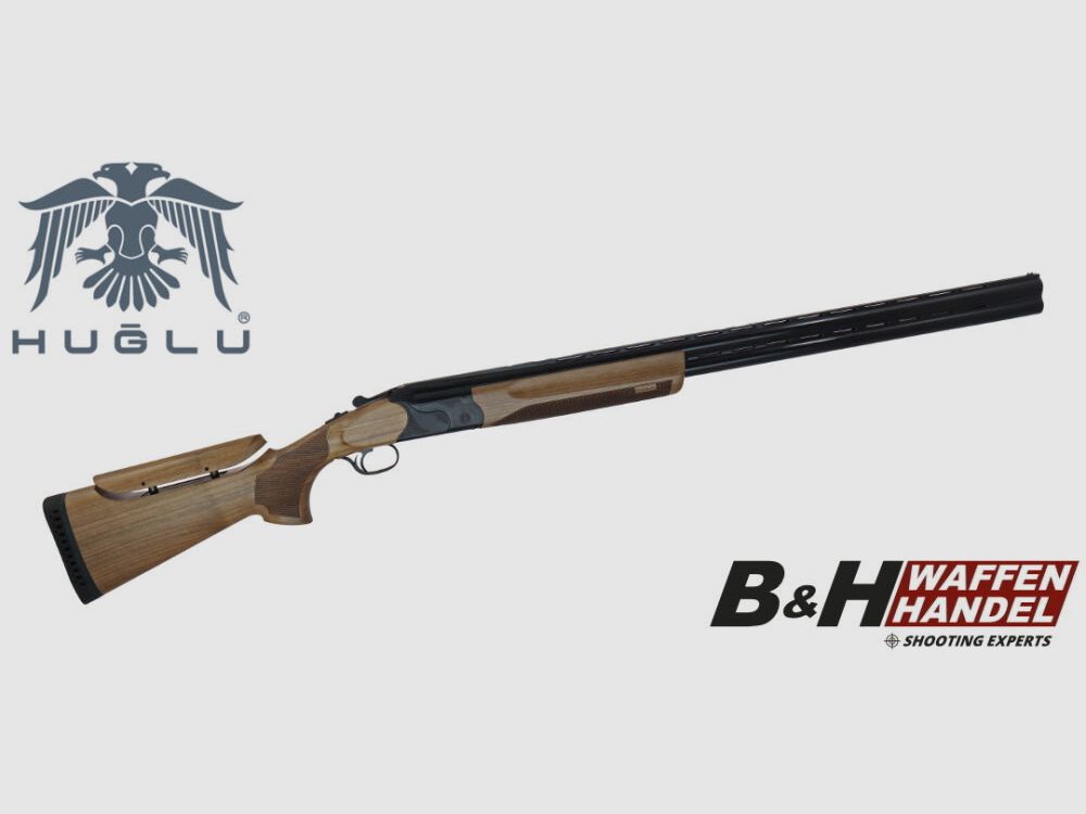 Huglu dubeltowa strzelba Victor czarna 71cm / 76cm
