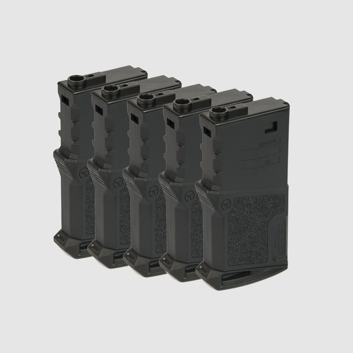 Ares Amoeba Mid Cap M4 | M16 Magazine 5er 120 Schuss - Airsoft AEG/S-AEG