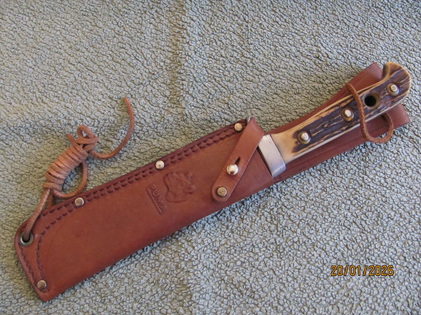 Original Puma White Hunter 6377 - used, without damage