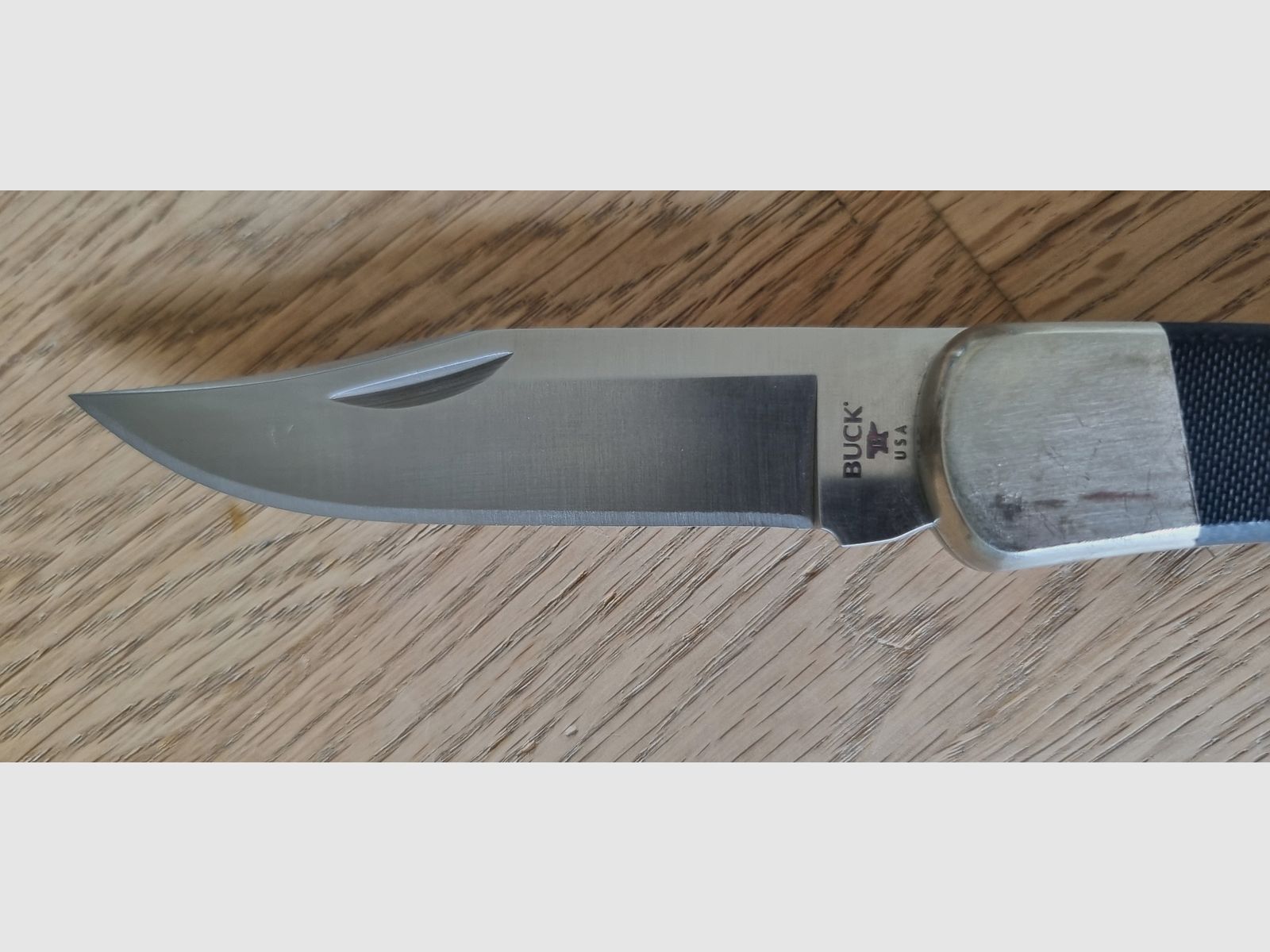 Buck 110 Hunter Pro neusilber silber