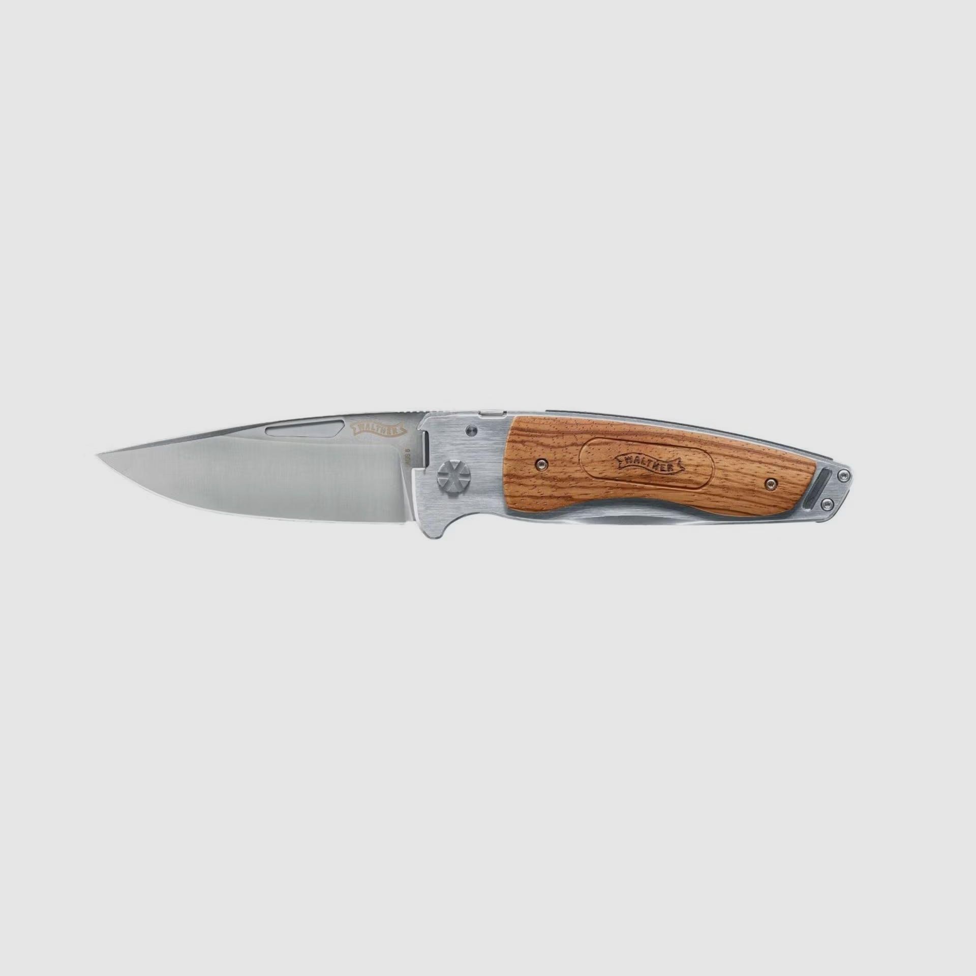 Walther Klappmesser TFW3, Traditional Folder Wood Nr. 3, AUS 8