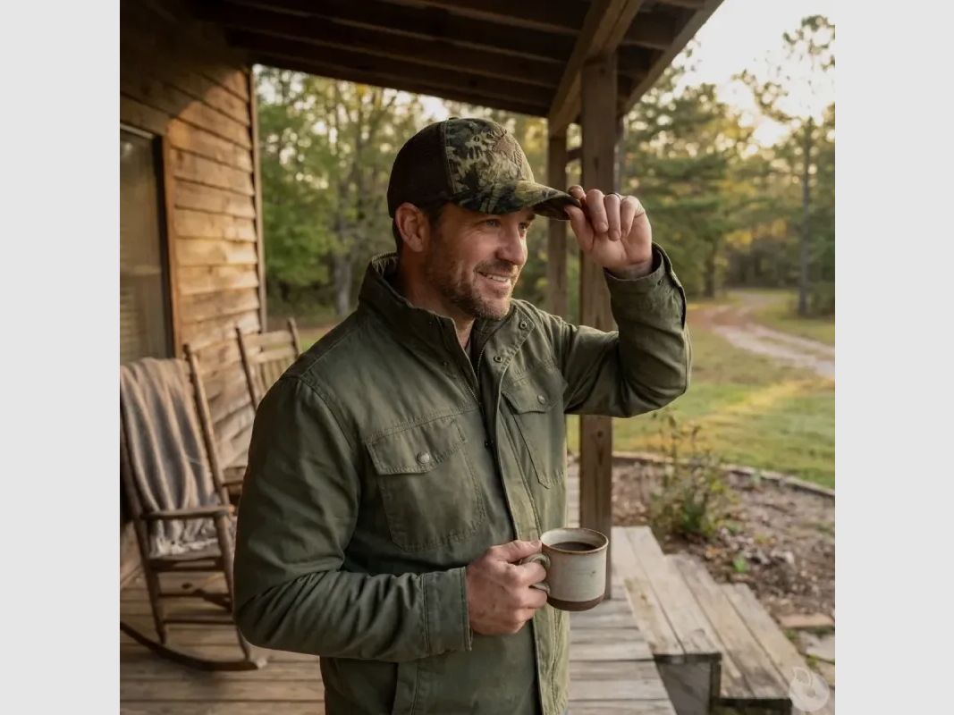 STAGUNT Cap mit Stickerei aus Polyester Camo Wild Cap Khaki, Bild 3 von 15