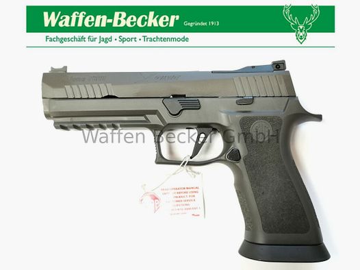 SIG-Sauer SIG-Sauer P320 X-Five Legion OR 17 coups, cal. 9mm Luger, gris