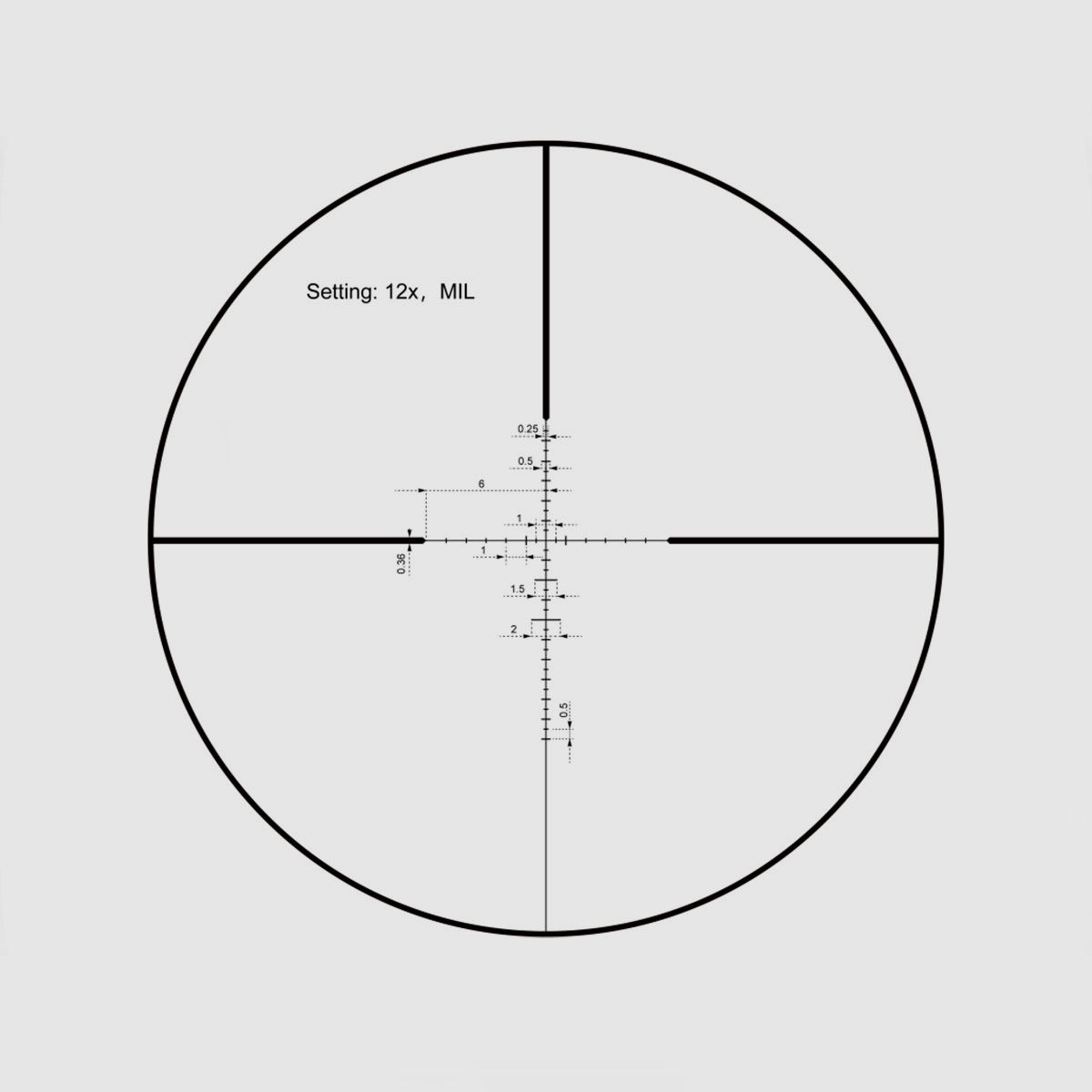 OPTIK – VICTOPTICS – SOI 4-12×40 SFP, Bild 10 von 11