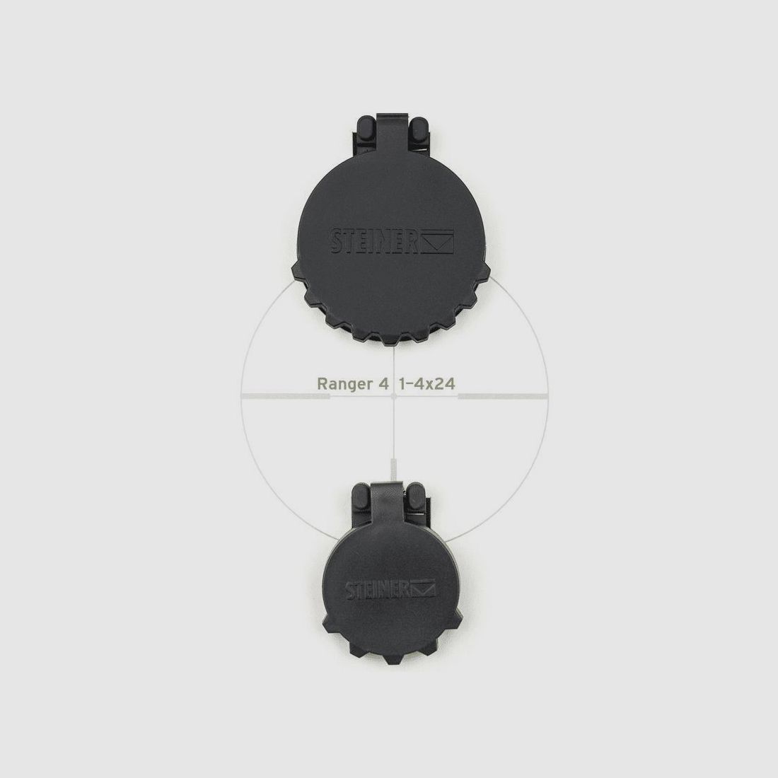 Steiner Ranger 4 Flip Cover 1-4x24